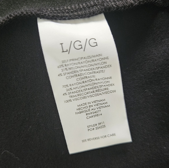 Cabi Black Grey Camo Camouflage Full Zip ATC Jacket Size L - Picture 10 of 11